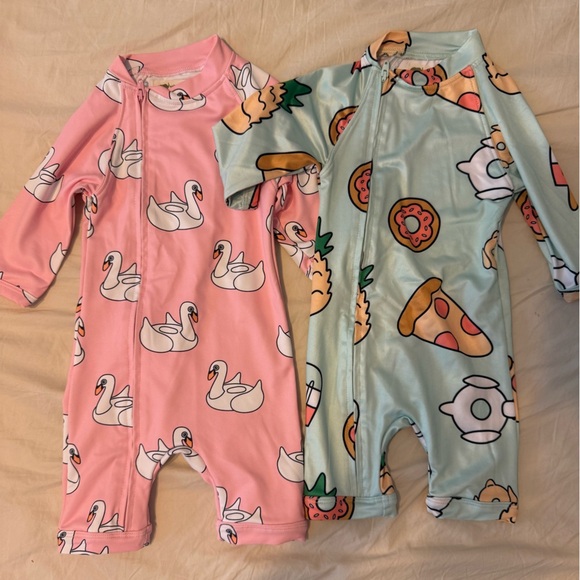 monica + andy Other - Monica + Andy baby 6-9M bathing suit 2 items total